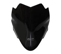 GP Kompozit Parabrisas deportivo compatible con PCX 125/150 2014-2017, color negro, 47 cm