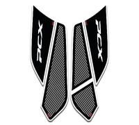 GP Kompozit Tira lateral inferior para tanque de pierna blanca compatible con Honda PCX125 / PCX150 2018-2020