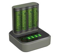 GP M451 Cargador de Pilas + 4x ReCyko AA 2600mAh + Estación de Carga
