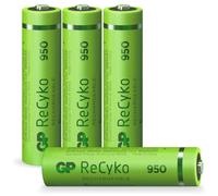 GP NiMH ReCyko AAA 950mAh 1.2V recargable, 4 piezas