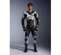 ALPINESTARS Trajes / Monos GP Plus V4 Sprint 1PC Black / White / Red Fluo 50