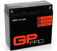 GP-PRO G19 - Batería de arranque para motos, 12V, 22Ah, para BMW R850 / R1100 / R1150 / GS K1200