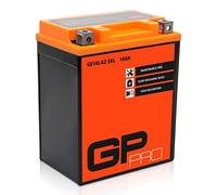GP-PRO GB14L-A2 12V 14Ah GEL Batería de arranque (compatible con YB14L-A2 / 51411) (Sin necesidad de mantenimiento/Sellado) Moto Acumulador