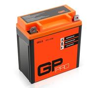 GP-PRO GB5L-B - Batería de arranque para scooter, 12V, 5Ah, parecido a YB5L-B / YT5L-BS, sin necesidad de mantenimiento