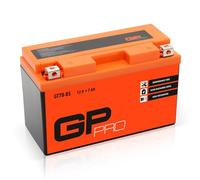 GP-PRO GT7B-BS 12V 7Ah GEL Batería de arranque (compatible con YT7B-BS / 50719) (Sin necesidad de mantenimiento/Sellado) Moto Acumulador