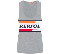 GP-Racing Repsol Ladies Tank Top, gris, tamaño XS para Mujer