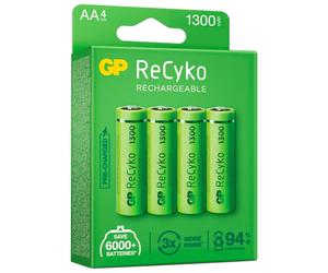 GP ReCyko 4xAA 1300mAh / Pilas recargables