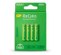 Pila Recargable RECYKO GP AAA - LR03 950mA (Blister 4 UNID) Ø10,5x44,5mm