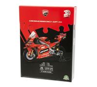 GP Sport, Ducati Puzzle 3D Motorbike, Réplica de la Moto de Competición, Fabricada en Espuma EPS y Cartón y Neumáticos de Plástico, Montaje Fácil Sin Herramientas ni Pegamento, Famosa (DUP00000)