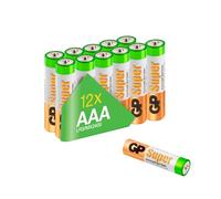 GP Super - Pilas AAA - Paquete de 12 Pilas Ministilo
