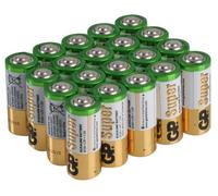 GP Super Pilas Alcalinas N, Paquete de 20, 1.5V