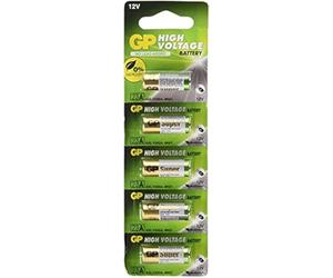 GPBatteries A23 12V alcalina 23-A de la batería de reemplazo 23AE GP - Paquete de 5