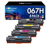 GPC IMAGE 067H Alta capacidad 3.150 páginas compatible con Canon 067 067H para Canon i-SENSYS MF657Cdw MF655Cdw MF651Cw LBP633Cdw LBP632Cdw LBP631Cw MF653Cdw MF654Cdw MF656Cdw W (paquete de 4)