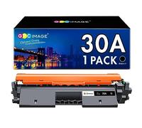GPC Image 30A Cartuchos de tóner Compatible para HP CF230A 30A -con Chip (1 Negro) para HP Laserjet Pro M203/m203dn/M203dw/MFP M227/M227fdw/M227sdn impresoras