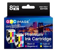 GPC IMAGE 405XL 405 XL Cartuchos compatibles con Epson 405 405XL Negro para Epson WF-4820 Cartuchos de Impresora WF-4820DWF WF-3820 WF-3820DWF WF-4825 WF-3825 WF-4830DTWF WF-7840DTWF WF-7830DTWF