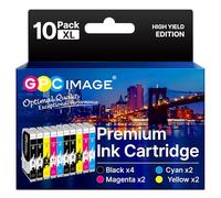 GPC Image 405XL Multipack Compatible con Epson 405 XL 405XL Negro para Cartuchos Epson Workforce Pro WF-3820 WF-3825 WF-4820 WF-4825 WF-7310 WF-7830 WF-7835 WF-7840 (10 Pack)