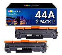GPC Image 44A Cartucho de Tóner Negro Compatible para HP 44A CF244A para Laserjet Pro MFP M28w tóner para HP Laserjet Pro M15w Toner M15a MFP M28a (2 Pack, Negro)
