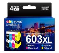 GPC IMAGE 603 XL 603XL Multipack compatible para Epson 603 603 XL para Epson XP 3100 Cartuchos de impresora XP 3200 XP 3105 XP 2100 XP 4100 XP 4150 XP 4105 XP 2150 Workforce WF 2830 WF 2835 WF 2835 WF