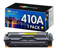 GPC Image Cartucho de tóner compatible para HP 410A CF412A para usar con Color Laserjet Pro MFP M477fdw M477fdn M477fnw Pro M452dn M452nw M452dw Toner (1 amarillo)