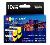 GPC IMAGE Cartuchos de Tinta 604XL compatibles con Epson 604 604 XL para Epson XP 3200 XP 4200 XP 2205 XP 3205 XP 4205 XP 2200 Workforce WF 2930 WF 2935 WF 2910 WF 2950, Paquete de 10 Unidades