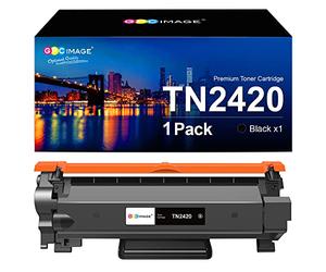 GPC Image Cartuchos de tóner compatibles TN2420 TN-2420 para Brother TN2410 TN-2410 para DCP-L2510D L2530DW L2550DN HL-L2310D L2350DW L2357DW L2370DN L2375DW MFC-L2710DN L2710 DW L2730DW L2750D (1