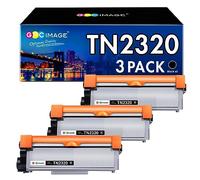 GPC Image Cartuchos de tóner de Repuesto para Brother TN2320 TN2310 Compatible con MFC-L2700DW L2720DW Compatible con HL-L2340DW L2360DN L2300D L2365DW Compatible con DCP-L2500D L2520DW(Negro, 3