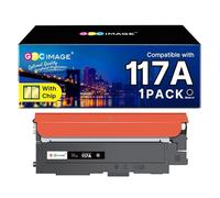 GPC Image Juego de tóner 117A Compatible con HP 117A para tóner HP Color Laser MFP 178nwg 179fwg 178nw 179fnw 150nw 150a 150nw 178 179 W2070A (Negro, 1 Unidad)
