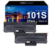 GPC IMAGE MLT-D101S Tóner Compatible para Samsung D101S MLT-D101S/ELS Negro Tóner para SCX-3405 SCX-3400 SCX-3405W SCX-3405F SCX-3405FW ML-2160 ML-2165W ML-2165 ML-2168 SF768 0 (2 unidades) Pack Negro