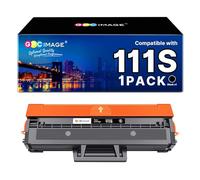 GPC IMAGE MLT-D111S - Tóner Compatible con impresoras láser Samsung MLT D111S D11L para Samsung Xpress M2070W M2026W M2026 M2070 M2070F M2070FW M2020 M2020W M2022 (1 Pack, Negro)