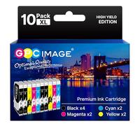 GPC Image Multipack Compatible con Epson 405 XL 405XL Negro para Cartuchos Epson Workforce Pro WF-3820 WF-3825 WF-4820 WF-4825 WF-7310 WF-7830 WF-7835 WF-7840 (10 Pack)