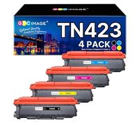 GPC IMAGE TN423 MFC-L8690CDW Toner Compatible para Brother TN-423 TN-421 Toner Multipack para Brother DCP-L8410CDW HL-L8260CDW MFC-L9570CDW HL-L8360CDW MFC-L8900CDW TN423BK TN423C TN423Y (423Y