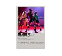 GPCLJW Heathers The Musical Art - Mural moderno impermeable para oficina acuática, adecuado para sala de estar, dormitorio, oficina en casa, sala de estar, 20 x 30 cm, estilo sin marco
