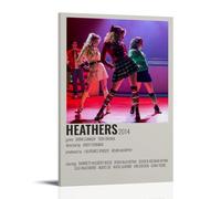 GPCLJW Heathers The Musical Art - Póster moderno impermeable para oficina acuática, adecuado para sala de estar, dormitorio, oficina en casa, sala de estar, 60 x 90 cm, estilo marco