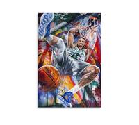 GPCLJW Jayson Tatum Art - Mural moderno impermeable para oficina, apto para sala de estar, dormitorio, oficina en casa, sala de estar, 50 x 75 cm, estilo sin marco
