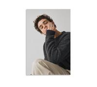 GPCLJW Joshua Bassett Art - Mural moderno impermeable para oficina acuática, adecuado para sala de estar, dormitorio, oficina en casa, sala de estar, 20 x 30 cm, estilo sin marco