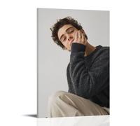 GPCLJW Joshua Bassett Art - Póster moderno impermeable para oficina acuática, adecuado para sala de estar, dormitorio, oficina en casa, sala de estar, 30 x 45 cm, estilo marco