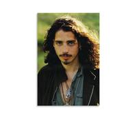 GPCLJW Póster de Chris Cornell Art impermeable moderno para oficina acuática, adecuado para sala de estar, dormitorio, oficina en casa, sala de estar, 30 x 45 cm, estilo sin marco