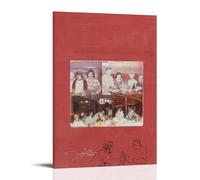 GPCLJW Zach Bryan The Great American Bar Scene Art - Mural moderno impermeable para oficina acuática, adecuado para sala de estar, dormitorio, oficina en casa, sala de estar, 20 x 30 cm, estilo marco