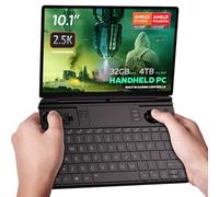 GPD Win MAX 2 2025 PC portátil para Juegos con AMD Ryzen 7 8840U, GPU Radeon 780M, 32GB RAM, 4TB SSD, OcuLink, Pantalla IPS de 10,1», mandos para Juegos, Teclado y touchpad