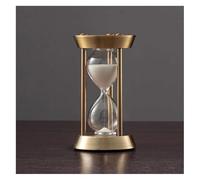 GPDNBIEU, 1 3 5 10 15 30 Minutos, Reloj de Cristal, Regalo Creativo único del Recuerdo, decoración la Oficina Sala Estar(Wit,1 Minute)