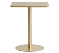 GPDNBIEU, 29" de Altura, con Base Metal, Mesa Pedestal Decorativa, Consola for la Entrada Sala Estar del Comedor(/Gold)