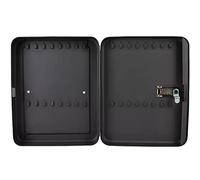 GPDNBIEU Armarios para Llaves, con Cerradura de combinación 5 Tipos Capacidad, gestión Llaves Almacenamiento automóviles inmobiliarios montado en la Pared(Black,32-Keys)