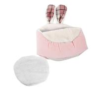 GPDNBIEU, Cama for Mascotas, Juguetes for hámster, Juguete de Peluche, casa Conejillo Indias, Nido for Invierno, Conejillos, Guerra for