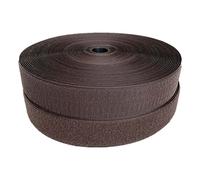 GPDNBIEU, Cinta de Nailon no autoadhesiva 50 mm for Sujetar Telas, Ideal for Ropa y Manualidades(Coffee,50MM x 10 Yards)