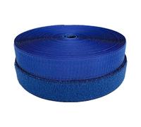 GPDNBIEU, Cinta de Velcro for Coser 38 mm, Tiras Nailon no Autoadhesivas, Cierre Tela, Entrelazado(Blue,38MM x 5 Yards)