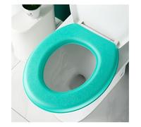 GPDNBIEU, cojín del Asiento Inodoro,Asiento Suave Acolchado, inodoroCojín,Cubierta,Almohadilla calentadora Funda(Blue)