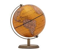 GPDNBIEU, Con una base estable y un mapa de alta definición Ritos la Tierra Decoración del hogar Marcado texto claro(14cm)