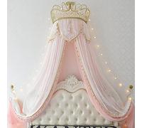 GPDNBIEU, Cortinas de Cama de Princesa Antiguas for Camas o Ventanas, mosquitera de Encaje, decoración de Dormitorio, toldos for rincón de Lectura de Castillo(C,2.0m (for 6.6 ft Bed))