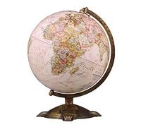 GPDNBIEU, Creativo con globo en relieve elevado y sombreado antiguo soporte de metal bronce Marcado texto claro