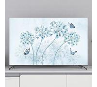 GPDNBIEU, Cubiertas Suaves for TV/PC de 32-80 Pulgadas, Cubierta Pantalla Interior, decoración Moderna for Sala Estar y Dormitorio(Flower1,37-39inch)